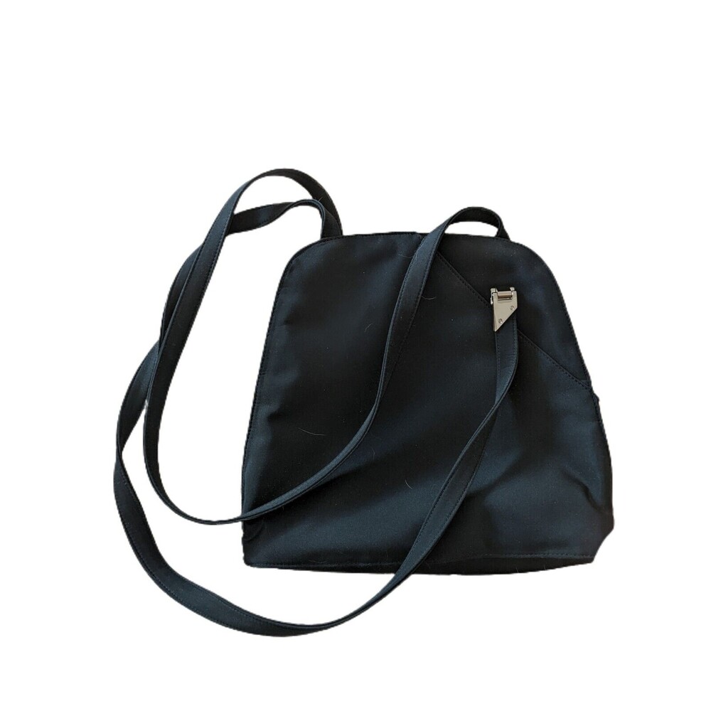 Ananas Handbag Purse Bag Shoulder Tote Black Clean no wear or damage